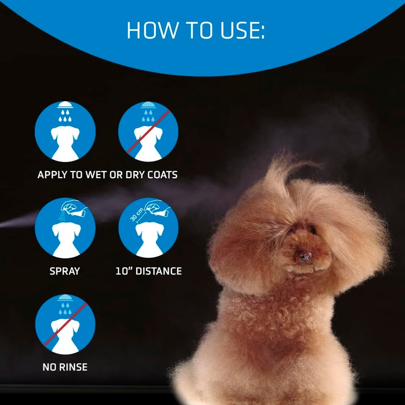 Artero Matt-X Ultra Dematting Spray for Dogs & Cats â€“ Professional Detangler & Conditioner, Fast Tangle Removal, Soft Shiny Coat Finish, 10.1 fl oz - Image 3